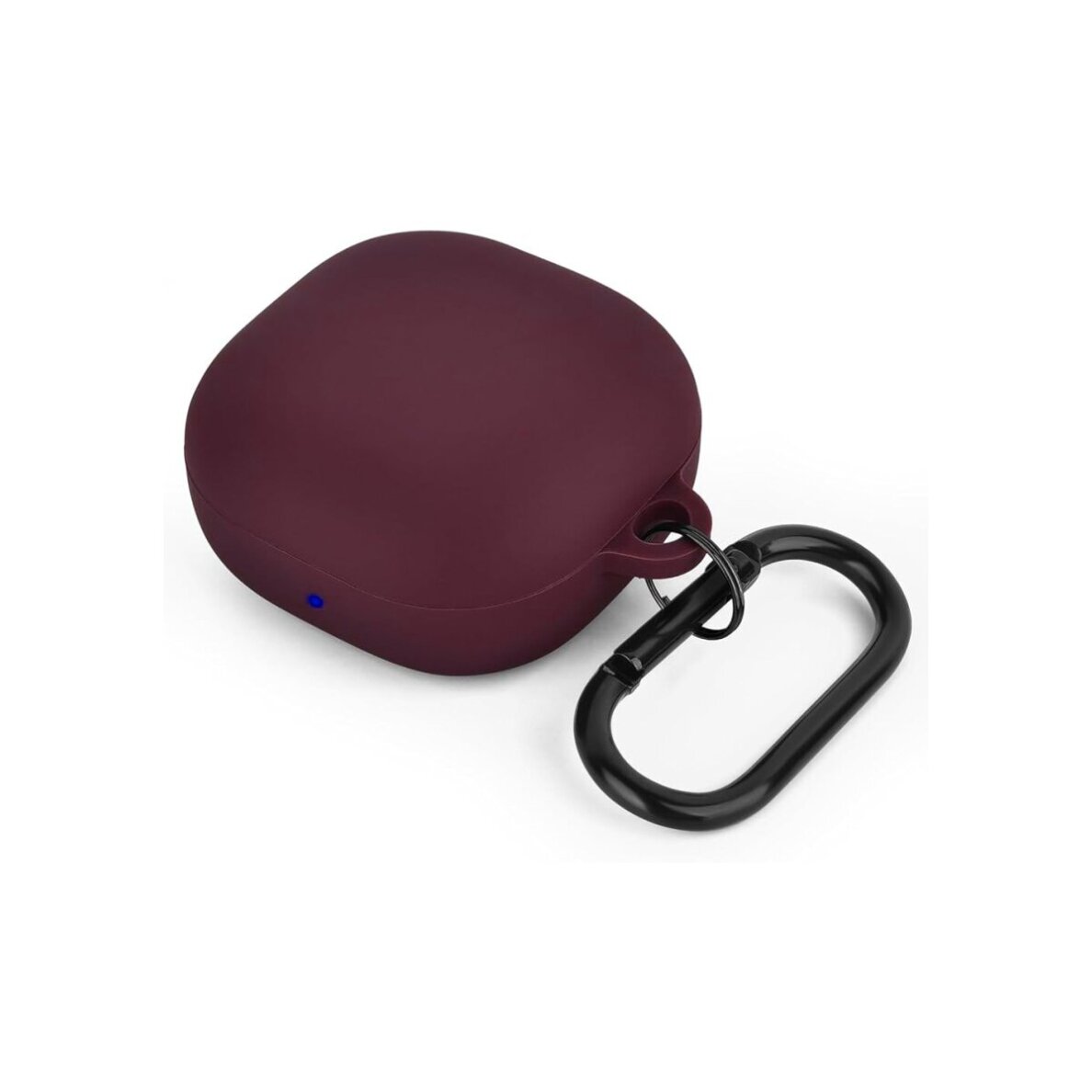 Silikoninis dėklas Samsung Galaxy Buds Live / Pro / Pro 2 bordo su karabinu