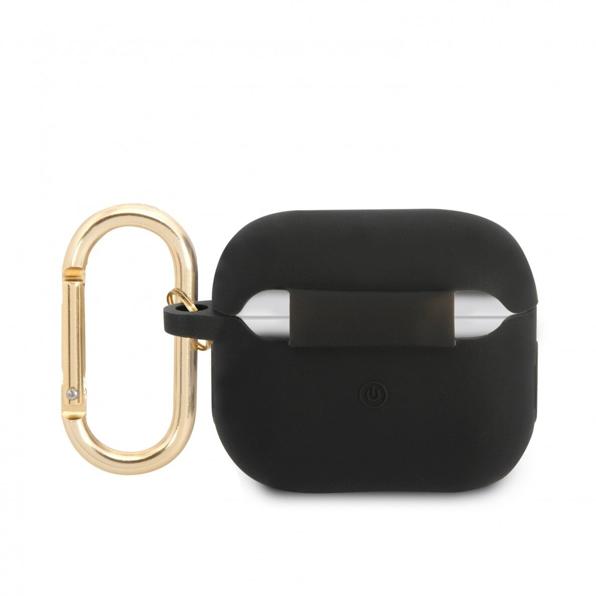 Silikoninis GUESS GUAPSLSMK juodas Airpods PRO dėklas 1