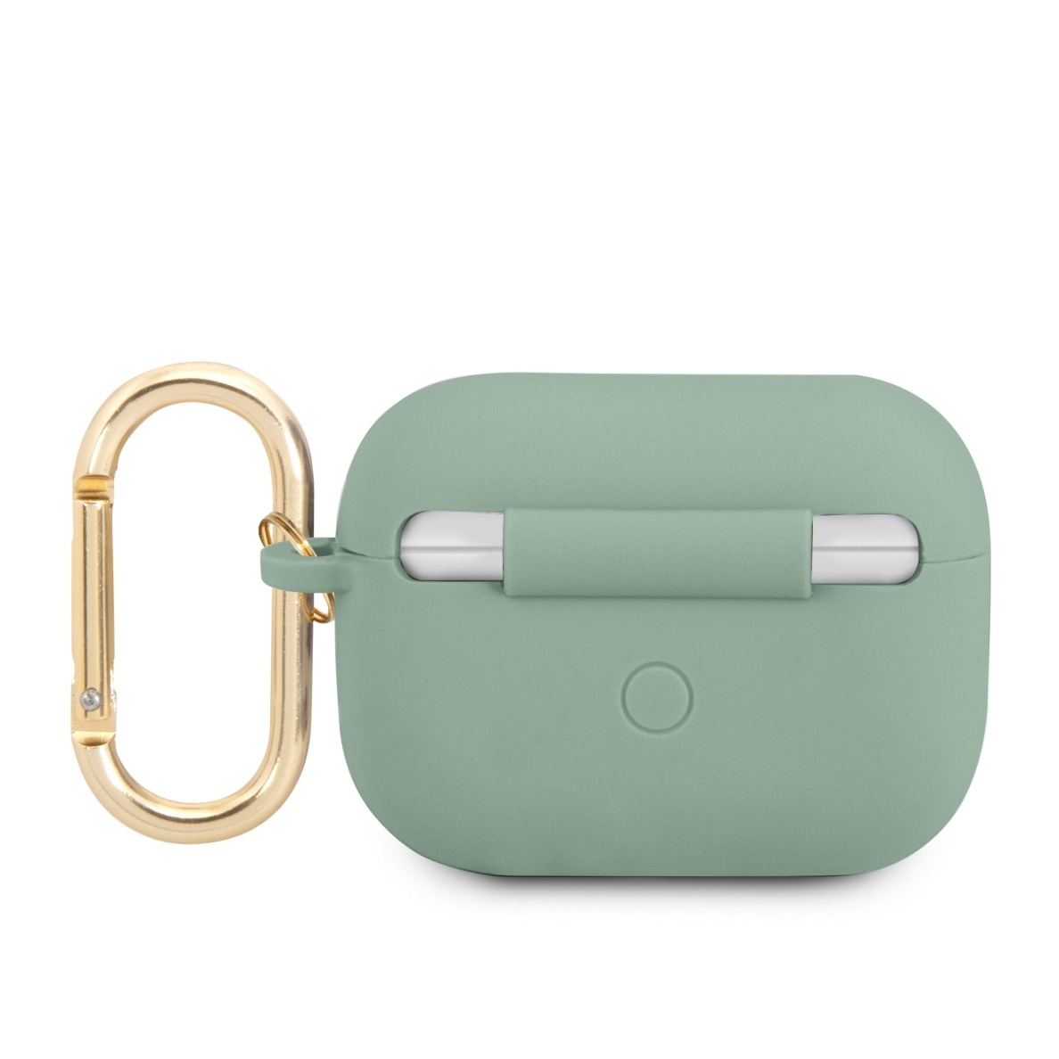 Silikoninis GUESS GUAPSLSMN žalias Airpods PRO dėklas 1