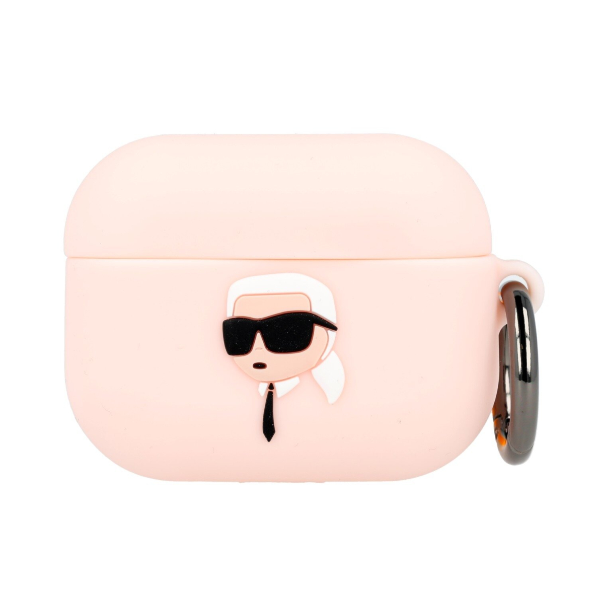 Silikoninis KARL LAGERFELD pink NFT K AirPods PRO dėklas