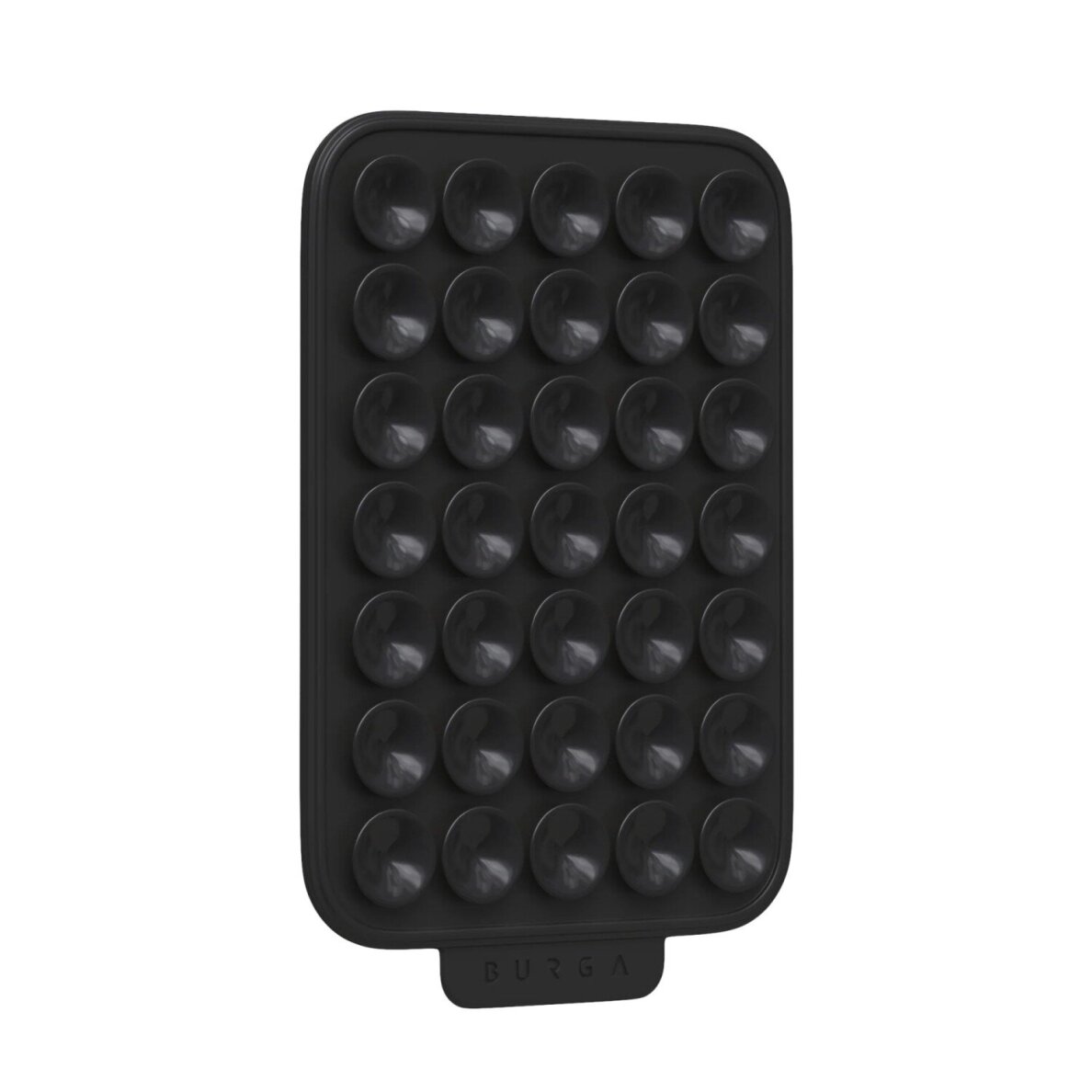 Silikoninis laikiklis telefonui StickPad Black BURGA