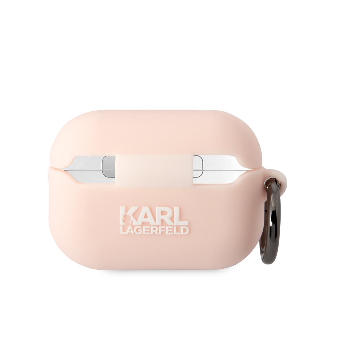Silikoninis NFT KARL LAGERFELD pink KLAP2RUNCHP Airpods Pro 2nd Gen dėklas 1