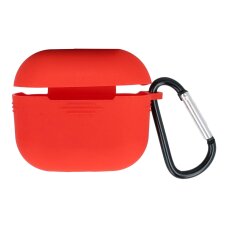 Silikoninis dėklas Airpods 3 raudonas