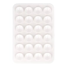 Silikoninis klijuojamas laikiklis telefonui white