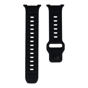 Silikoninė apyrankė WAVE black Samsung Watch 8 40mm / 44mm / Watch 8 Classic 46 mm