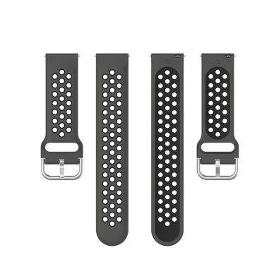 Silikoninė apyrankė Sport4 juoda Samsung Galaxy Watch 4 40mm/42mm/44mm 4