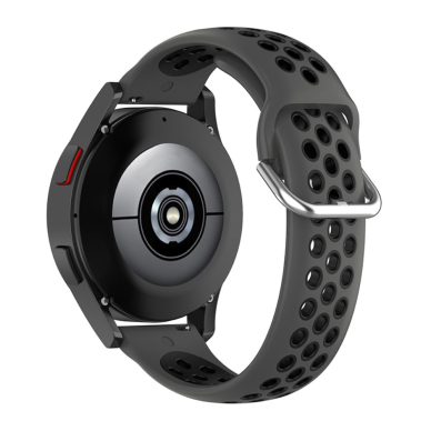 Silikoninė apyrankė Sport4 juoda Samsung Galaxy Watch 4 40mm/42mm/44mm