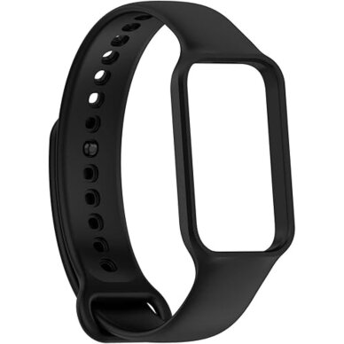 Silikoninė apyrankė Xiaomi Smart Band 8 Active / Redmi Band 2 black
