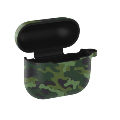 Silikoninis dėklas Airpods 3 Camouflage žalias 4