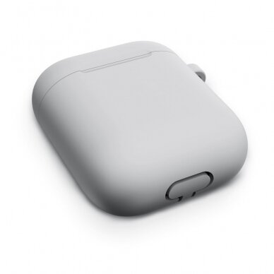 Silikoninis dėklas Airpods pilkas 4