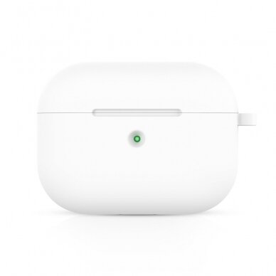Silikoninis dėklas Airpods PRO baltas 1