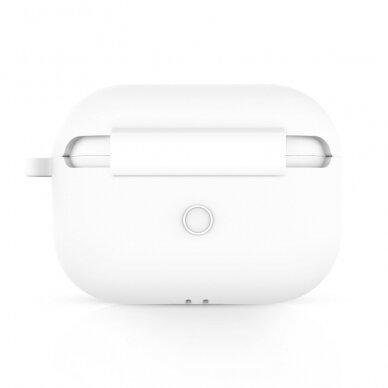 Silikoninis dėklas Airpods PRO baltas 3