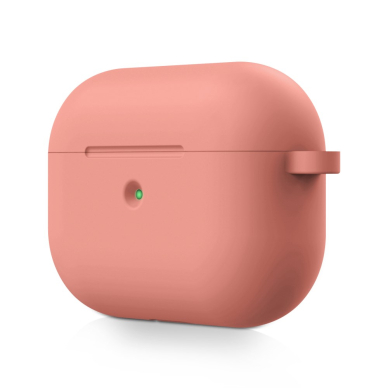 Silikoninis dėklas Airpods PRO koralo spalvos 2