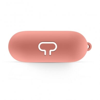 Silikoninis dėklas Airpods PRO koralo spalvos 4