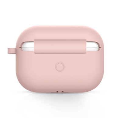 Silikoninis dėklas Airpods PRO rausvas 3