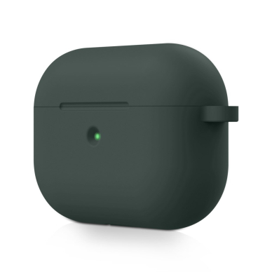 Airpods PRO dark green silikoninis dėklas 2
