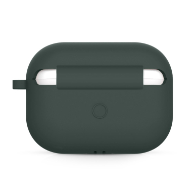 Airpods PRO dark green silikoninis dėklas 3
