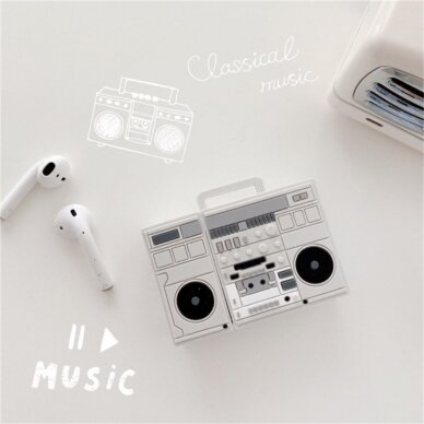 Silikoninis dėklas Airpods Radio