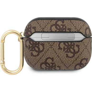Silikoninis GUESS GUA34GSMW rudas Airpods 3 dėklas 1