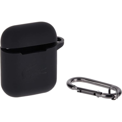 Silikoninis LACOSTE LCA2SK juodas AirPods/AirPods 2 dėklas 2