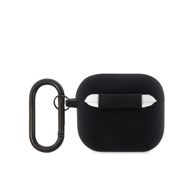 Silikoninis LACOSTE LCA3SLOK juodas AirPods 3 dėklas 1