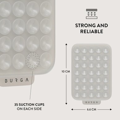 Silikoninis laikiklis telefonui StickPad Cloud BURGA 2 Silikoninis laikiklis telefonui StickPad Cloud BURGA 2