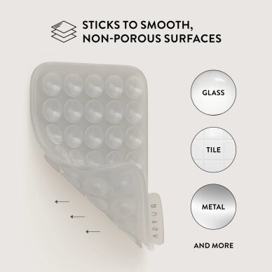 Silikoninis laikiklis telefonui StickPad Cloud BURGA 4 Silikoninis laikiklis telefonui StickPad Cloud BURGA 4