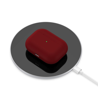 Silikoninis Visible dėklas Airpods PRO bordo 3