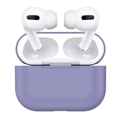Silikoninis Visible dėklas Airpods PRO grey blue