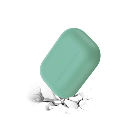 Silikoninis Visible dėklas Airpods PRO melsvas 4