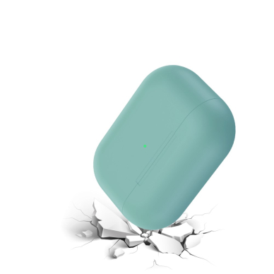 Silikoninis Visible dėklas Airpods PRO mėtos spalvos 4