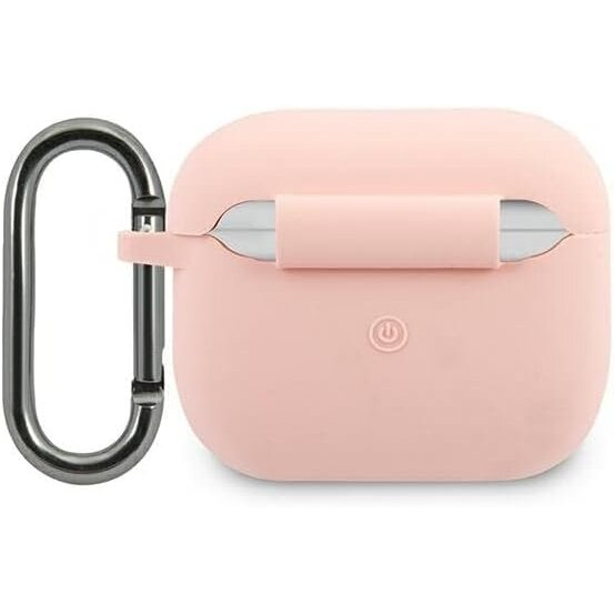 Silikoninis LACOSTE LCA3SI šviesiai rožinis AirPods 3 dėklas 1