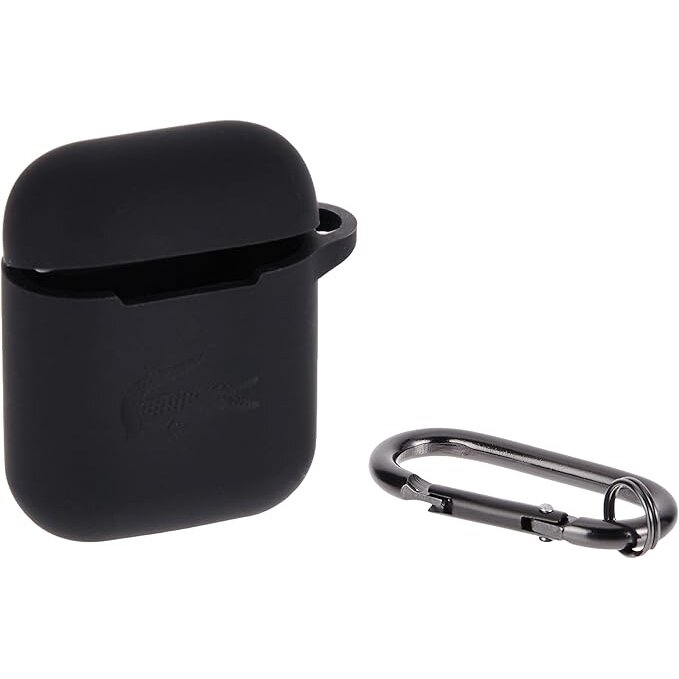 Silikoninis LACOSTE LCA2SK juodas AirPods/AirPods 2 dėklas 2