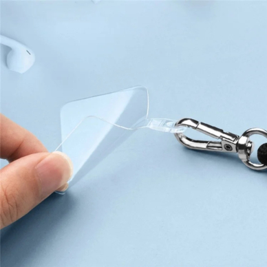 Skaidrus skirtukas virvutei / apyrankei tvirtinti 3