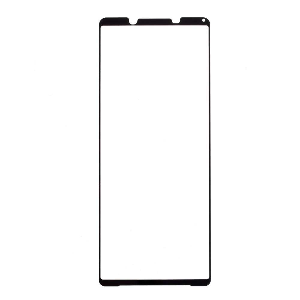 Sony Xperia 1 II juodas pilnas 5D stiklas 4