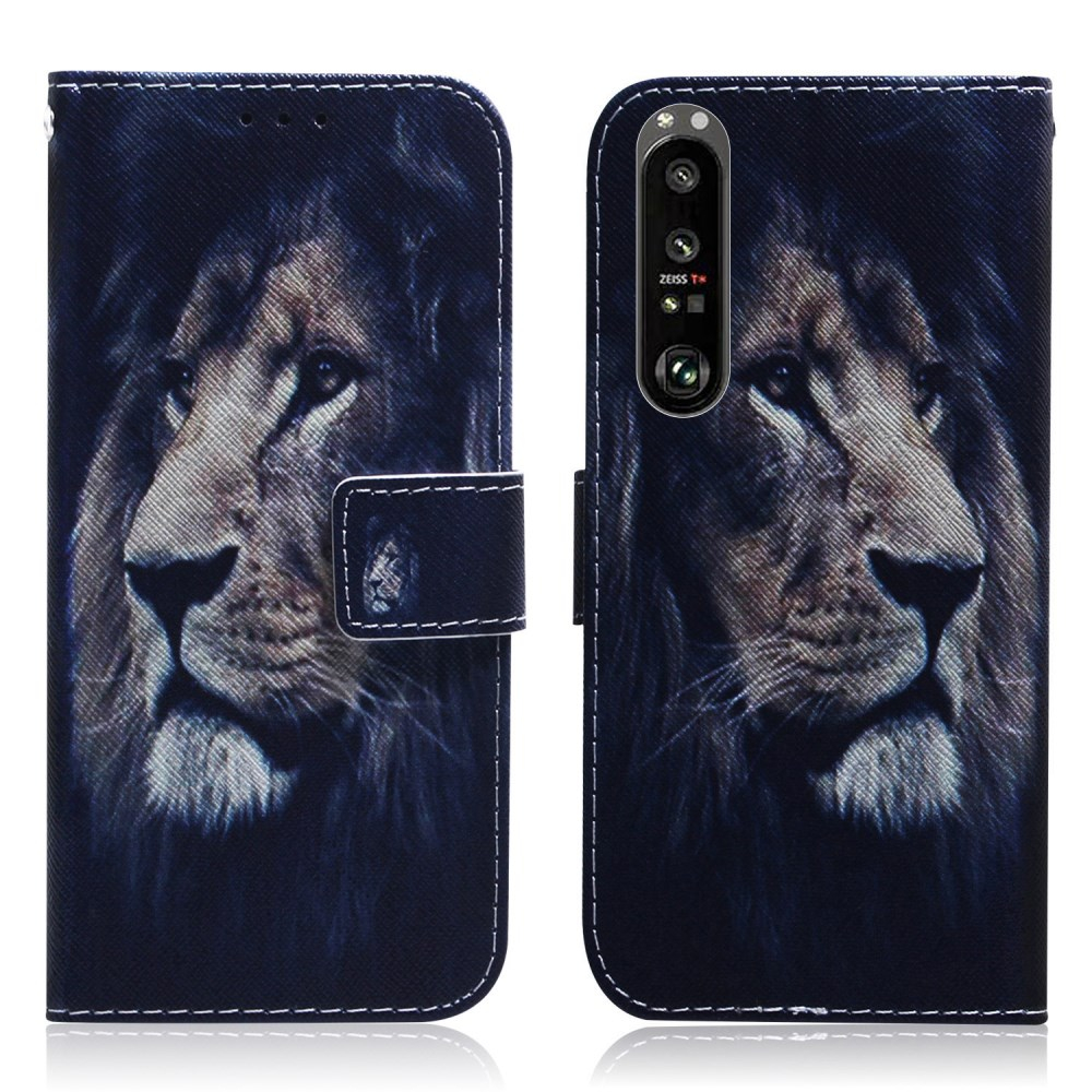 Sony Xperia 1 III Tracy fashion dėklas Lion