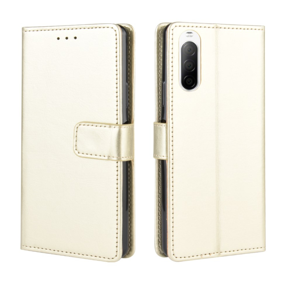 Sony Xperia 10 II aukso spalvos Tracy K.FLEXI dėklas 1