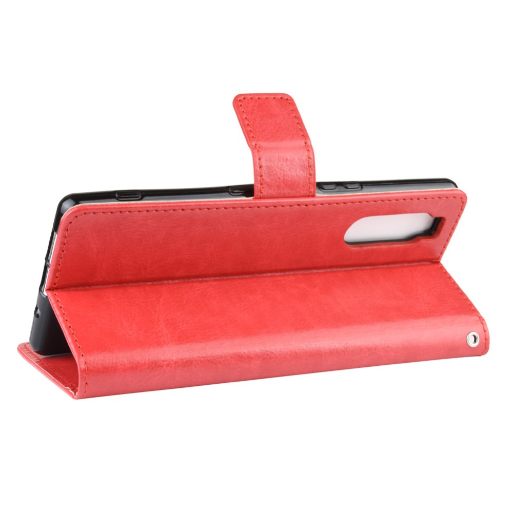 Sony Xperia 5 raudonas k.flexi šonu dėklas 4