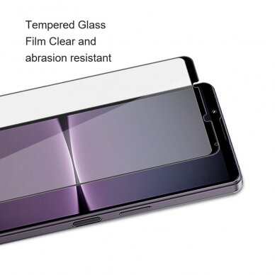Sony Xperia 1 IV black pilnas 5D stiklas 2