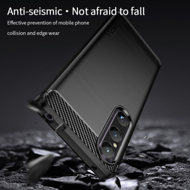 Sony Xperia 1 V juoda Tracy LYGCARBON nugarėlė 4