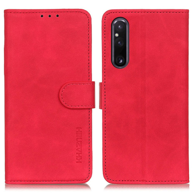 Sony Xperia 1 V raudonas KHAZNEH dėklas