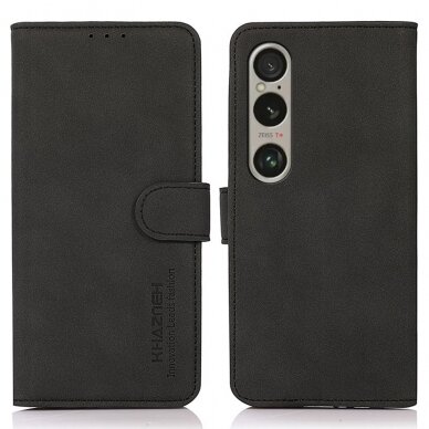 Sony Xperia 1 VI black KHAZNEH dėklas
