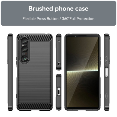 Sony Xperia 1 VI black LYGCARBON nugarėlė 6