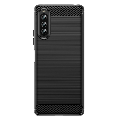 Sony Xperia 10 IV juoda Tracy LYGCARBON nugarėlė 1