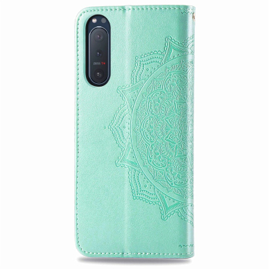 Sony Xperia 5 II Tracy MEZZO mėtos spalvos Mandala dėklas 10