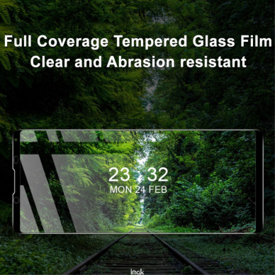 Sony Xperia 5 III juodas pilnas 5D stiklas 1