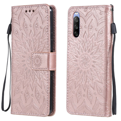 Sony Xperia 10 III Tracy MEZZO rausvas Mandala dėklas