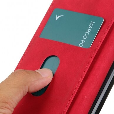 Sony Xperia 5 IV raudonas KHAZNEH dėklas 6