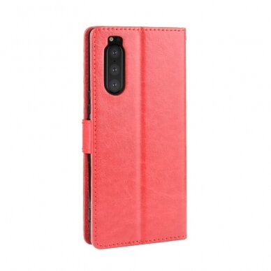 Sony Xperia 5 raudonas k.flexi šonu dėklas 5