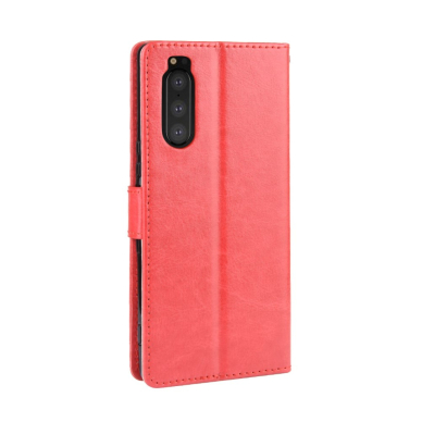 Sony Xperia 5 raudonas k.flexi šonu dėklas 5